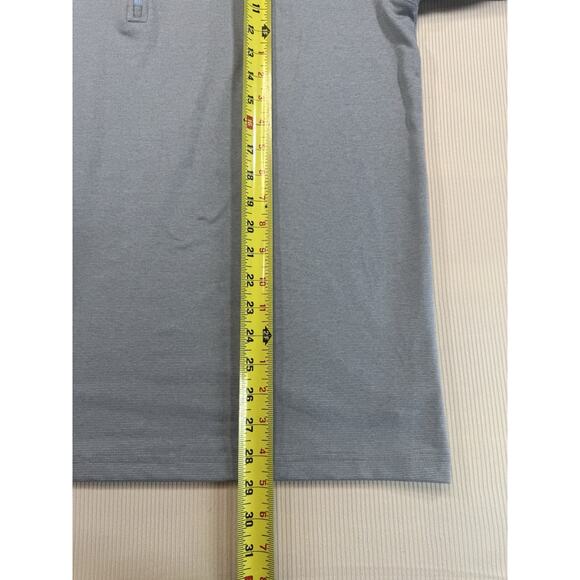 Straight Down Men’s Large Cowboys Golf Club 1/4 Zip Pullover Blue Gray Stretch - Picture 8 of 10